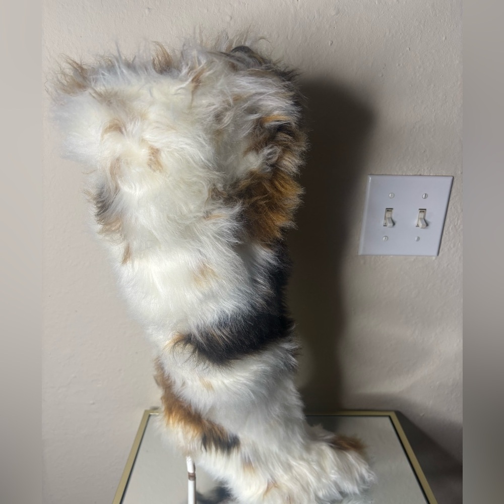 Heeled Fur Boots